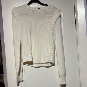 Cream Knit Sweater